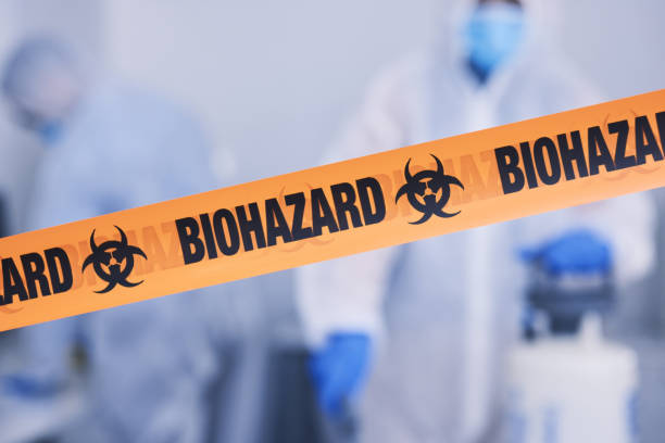 Professional Biohazard Cleanup technician working in Giltner, NE